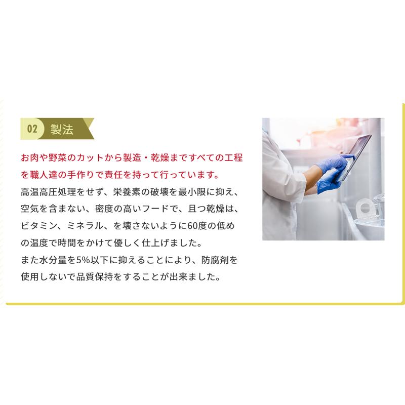 国産無添加ドッグフード 北海道の恵　初回お試しサンプル　メール便送料無料　代引不可　お1人様1回限り |  | 03