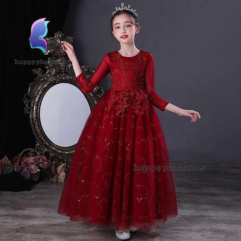 買取 子供ドレス結婚式 長袖 安い キッズドレス発表会 二次会 フラワーガール衣装 ロング 白 赤 七五三 入学式 演奏会 誕生日プレゼント1 130 140 150 160 170 Kursbasvuru Yuzem Yyu Edu Tr