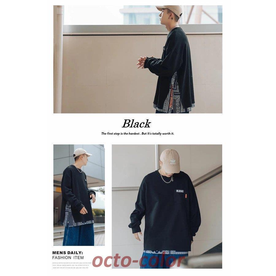 トレーナー メンズ スウェット 裏毛 オーバーサイズ ビッグシルエット  