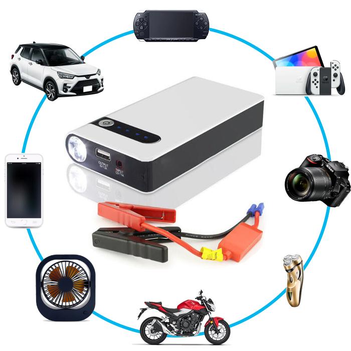 ジャンプスターター 12V車用 大容量 20000mAh ポータブル充電器 バイクに対応 低温起動 モバイルバッテリー PSE認証済み 車用 エンジンスターター【翌日発送】 :455587201:水原産業ショップ - 通販 - Yahoo!ショッピング ジャンプスターター 12V車用 大容量 20000mAh ポータブル充電器 バイクに対応 低温起動 モバイルバッテリー PSE認証済み 車用 エンジンスターター【翌日発送】 :455587201:水原産業ショップ - 通販 - Yahoo!ショッピング