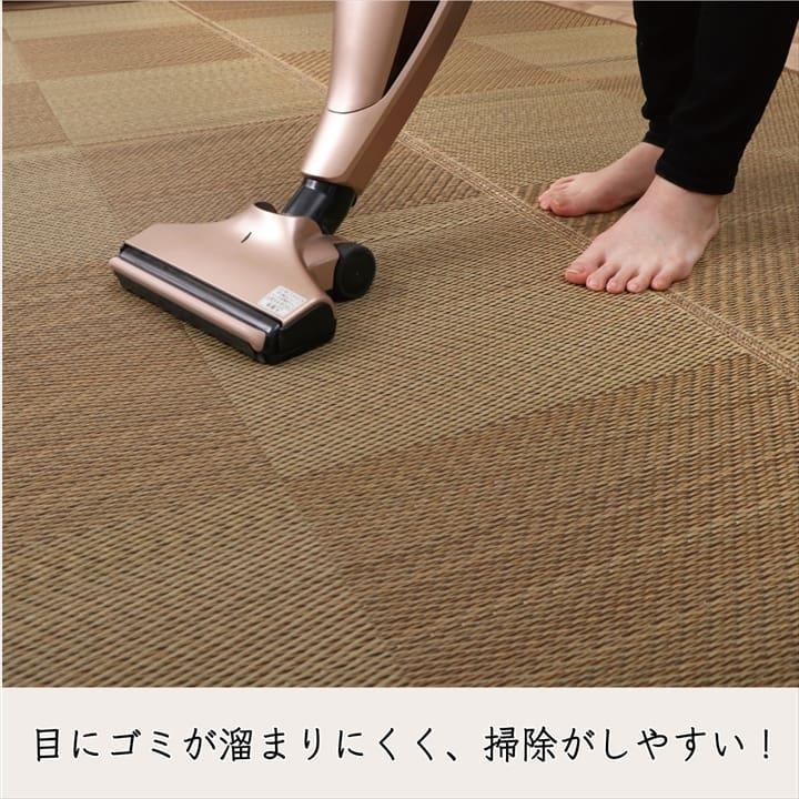 上敷き 4.5畳 約261×261cm 江戸間 リビング 滑り止め_6