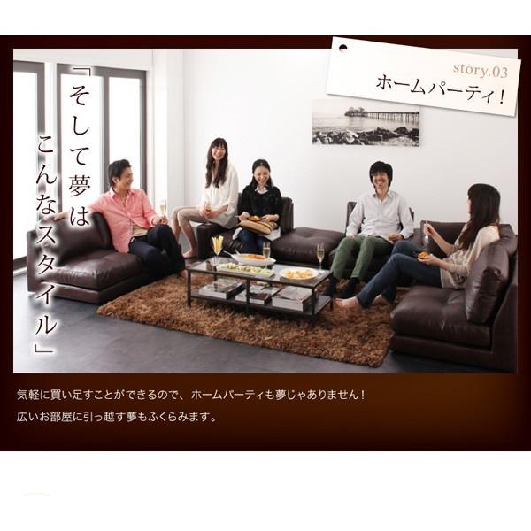 ローソファ 2人掛け ローソファー PVCレザー 合成皮革 肘なし 単品 Luciano_11