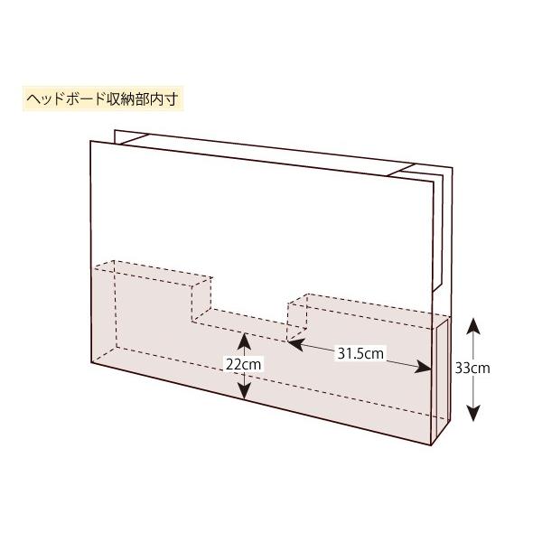 (組立設置付) 付き収納付きチェストベッド シングル フレームのみ
