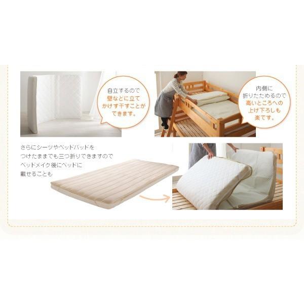 マットレス ポケットコイル レギュラー セミシングルサイズ 子ども用 2