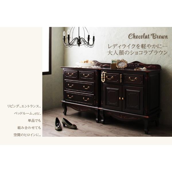 フレンチアンティーク調クラシック家具 ローボード_9