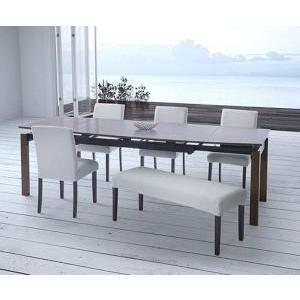 コンビニ受取対応商品 ダイニングテーブルセット 6人掛け おしゃれ 6点セット テーブル140 240 チェア4脚 ベンチ 天然木ウォールナット 伸縮 Dsth 収納 ベッド ソファーのhappyrepo 通販 Yahoo ショッピング アウトレット送料無料