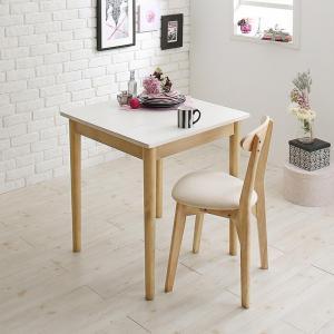 ダイニングテーブルセット 1人用 おしゃれ 2点セット(テーブル幅68+