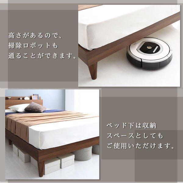 連結ベッド ツイン（S×2） ベッドフレームのみ棚・コンセント付きツインすのこベッド ツインベッド_6