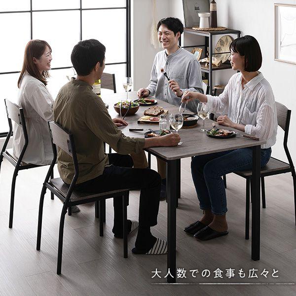 ダイニングテーブルセット 幅180cm 6人用 8点セット チェア6脚