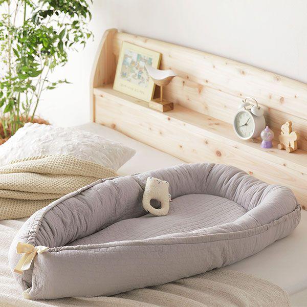 ベビー用ミニベッド 約56cm×94cm ベビー用品 添い寝