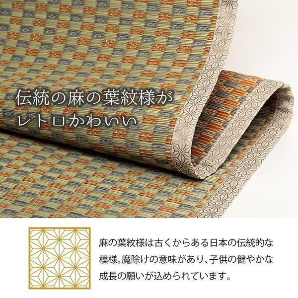 上敷き い草 江戸間6畳(約261×352cm) ゴザ カーペット 日本製 消臭 抗菌防臭