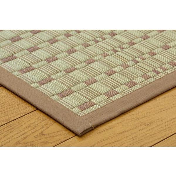 (タイムセール中) ラグマット 夏用 い草ラグ 江戸間4.5畳 約261×261cm 正方形 日本製 抗菌 消臭