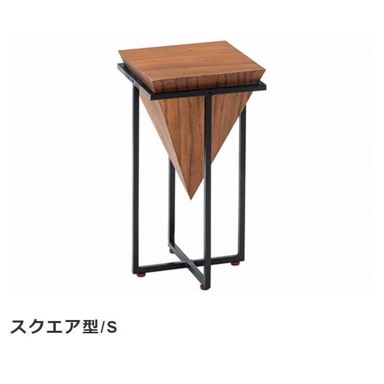 (SALE) サイドテーブル スクエア型S 25cm おしゃれ 天然木製｜happyrepo｜04