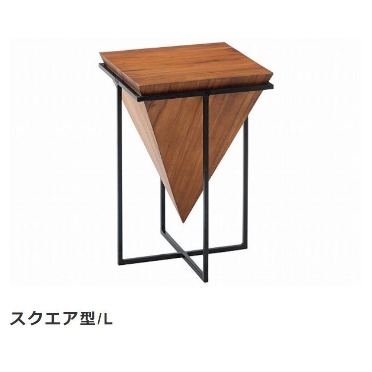 (SALE) サイドテーブル スクエア型S 25cm おしゃれ 天然木製｜happyrepo｜05