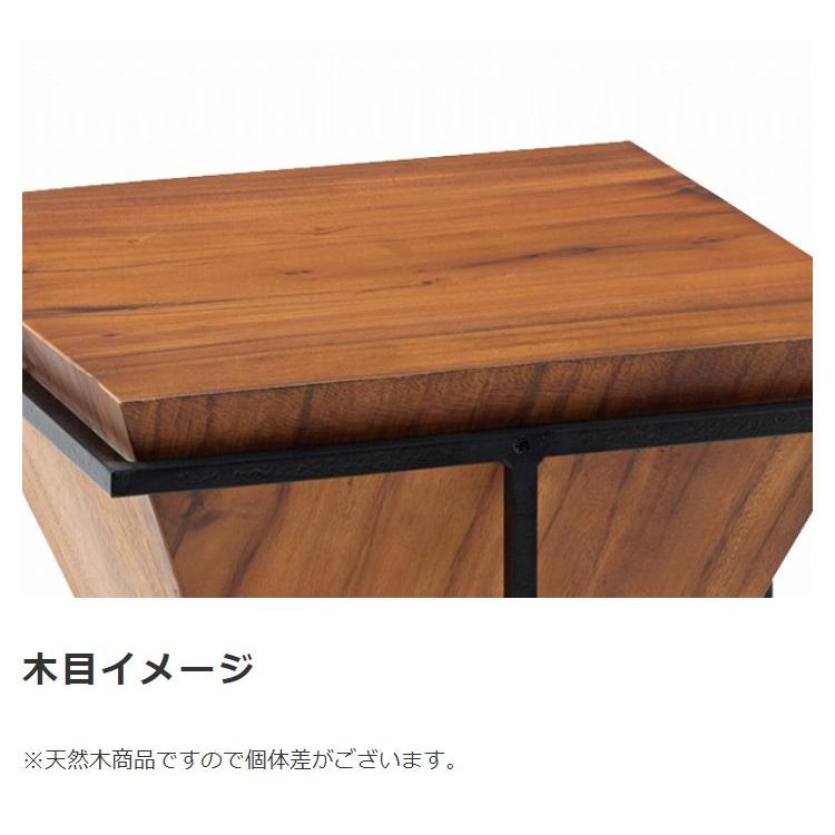 (SALE) サイドテーブル スクエア型S 25cm おしゃれ 天然木製｜happyrepo｜06