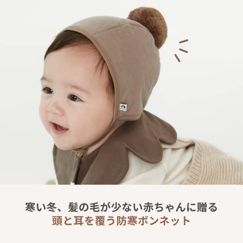 [Konny] コニーベビー 防寒アイテム ブーティ(冬用靴下) & ボンネット (冬用帽子) Baby Booties & Winter Bonnet Hat｜happyrich1524｜02