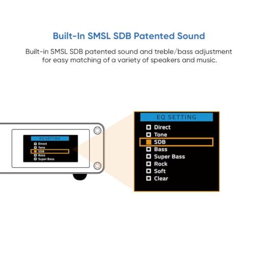 SMSL AO200MKII デジタルパワーアンプ MA5332MSアンプチップ 160W x 160W Bluetooth 5.0/USB/RCA/XLR入力 2.1 チャンネル サブウーファー/パッシブ スピーカー H｜happyrich1524｜04