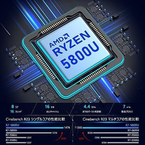 ミニpc ゲーミング ryzen7 5800u 2023新版小型ゲーミングpc 最大 ミニpc ゲーミング ryzen7 5800u 2023新版小型ゲーミングpc 最大