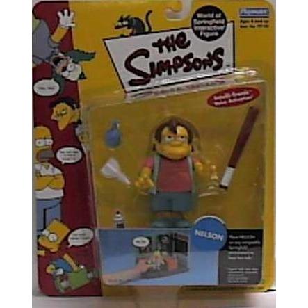 【並行輸入品】The Figure Nelson Springfield of World Simpsons その他 新品?正規品 