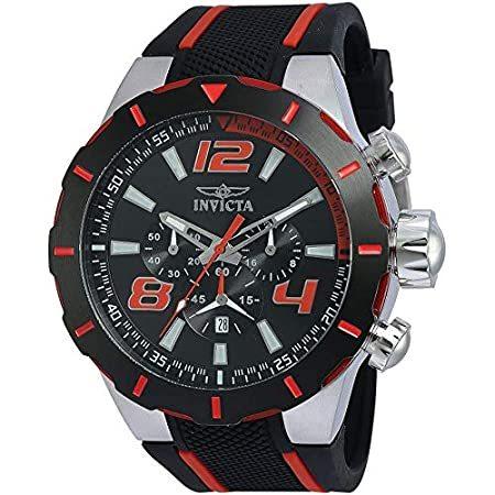 【激安】 S1 20105 Men's 【並行輸入品】Invicta Rally Band PU Black With Watch Steel Stainless 腕時計