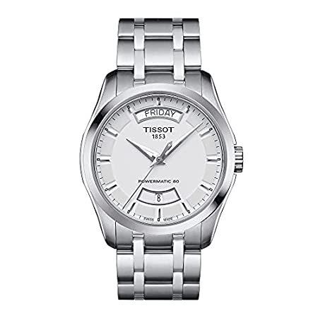 最高品質の 316L Couturier Men's 【並行輸入品】Tissot Stainless Stra Watch Automatic Swiss case Steel 腕時計