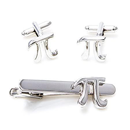 開店記念セール! PI 【並行輸入品】MRCUFF 3.1415 Presentati in Clip Bar Tie & Cufflinks Pair Cufflinks Math カフス 開店記念セール! PI 【並行輸入品】MRCUFF 3.1415 Presentati in Clip Bar Tie & Cufflinks Pair Cufflinks Math カフス
