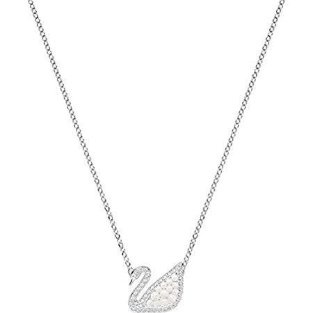 2022人気特価 Pearl Crystal 【並行輸入品】SWAROVSKI Iconic Necklace Swan ネックレス、ペンダント