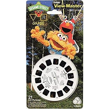 最も完璧な Elmo, - Card on Set Reel 3 ViewMaster Classic - GAMES 【並行輸入品】Sesame Big Erni Bird, その他