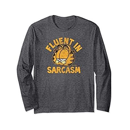 国内外の人気 【並行輸入品】Garfield Fluent T-Shirt Sleeve Long Sarcasm in その他