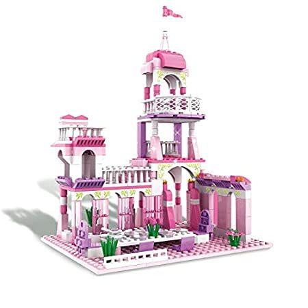 【並行輸入品】BRICK STORY Girls Princess Castle Building Blocks Toys with Palace King's B