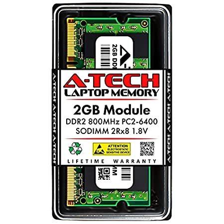 定番  A-Tech 2GB RAM Replacement for Micron MT16HTF25664HZ-800M1 | DDR2 800MHz PC メモリー