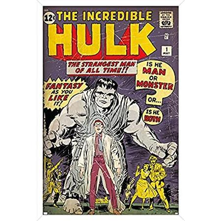 代引き手数料無料 【並行輸入品】Trends 14.725" Poster, Wall #1 Hulk Incredible Comics Marvel International その他