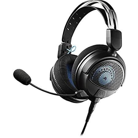 特別セーフ 【並行輸入品】Audio-Technica ATH-GDL3BK Black Headset, Gaming Open-Back ヘッドホン