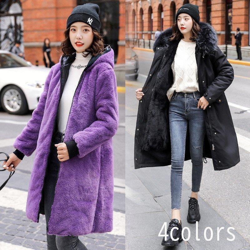 韓国 通販 裏起毛 取り出し可能 ロングコート 冬服 防寒着 フード付き ダウンコート レディース アウター ダウンジャケット 厚手上着 中綿コート 通学 通勤 秋冬物 値引きセール Www Superavila Com