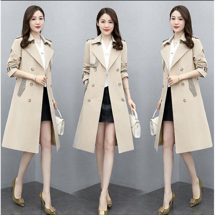 大流行中 スプリングコート レディース トレンチコート 細身 ロング 秋物 春コート 通勤 美品 春 アウター 21 50 Off Helpit Me