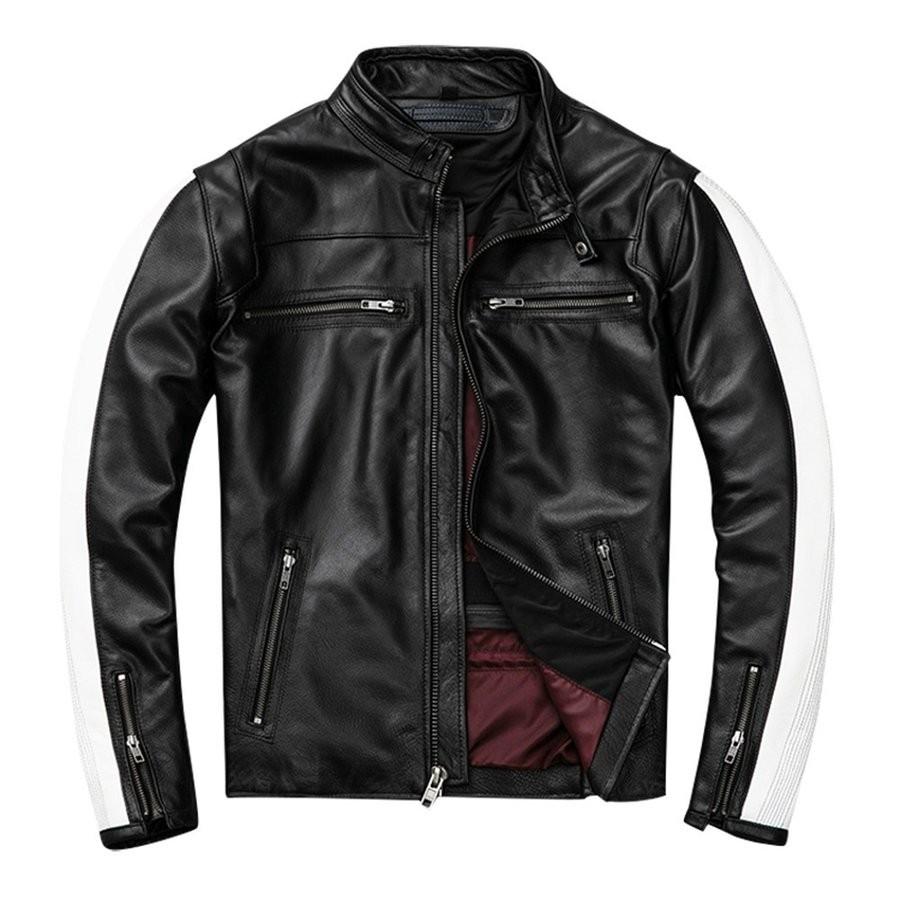 New限定品 ライダースジャケット メンズ 本革 シングル 立て襟 レザージャケット メンズ 牛革 プロテクター装着可 革ジャン メンズ 本革 ブルゾン アウター 皮ジャン Da1549 Happyshopping 通販 Yahoo ショッピング 激安の Industrial Comteco Com Bo