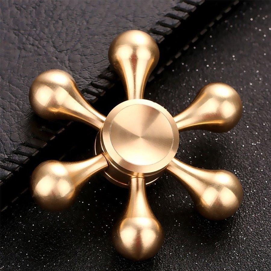 上等な 新型diy ハンドスピナー 水道 Hand Spinner ストレス解消 6枚翼リムーバブル 高速回転 指 スピナー フォーカス玩具 Cisama Sc Gov Br