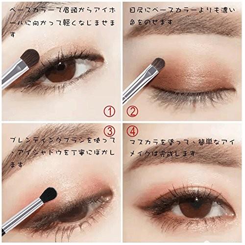 Ducare ドゥケア 化粧筆 高級天然毛 ６本セット 商い アイシャドウブラシ 上質なメイクブラシで魅力的な目元を