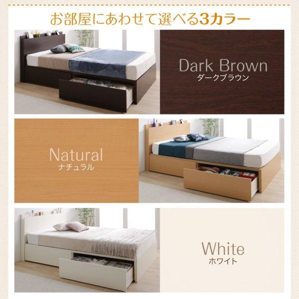 在庫限品 (SALE) 連結ベッド ワイドK200:A+Bタイプ スタンダードボンネルコイルマットレス付き 日本製 キングサイズベッド 収納付きベッド