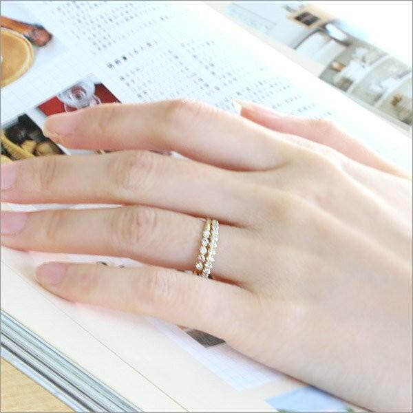 K10/K18 「Dolce」ピンクトルマリン×タンザナイト×ダイヤモンド リング 