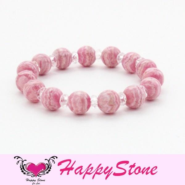 冬の新作続々登場 可愛い パワーストーンブレスレット インカローズ