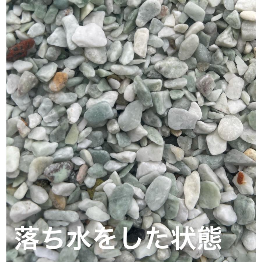 買い取り ナチュラルな青緑 グリーン お洒落 庭砂利 2分 4mm 7mm 5kg 代引き不可 じゃり ジャリ Settefibra Com Br