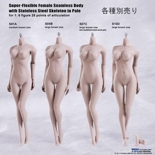 Tbleague 1 6 スケール フィギュア シームレス 女性 ボディ 素体 ペール ヘッドなし S01a S04b S07c S10d B0727ykwv6 Osd 通販 Yahoo ショッピング