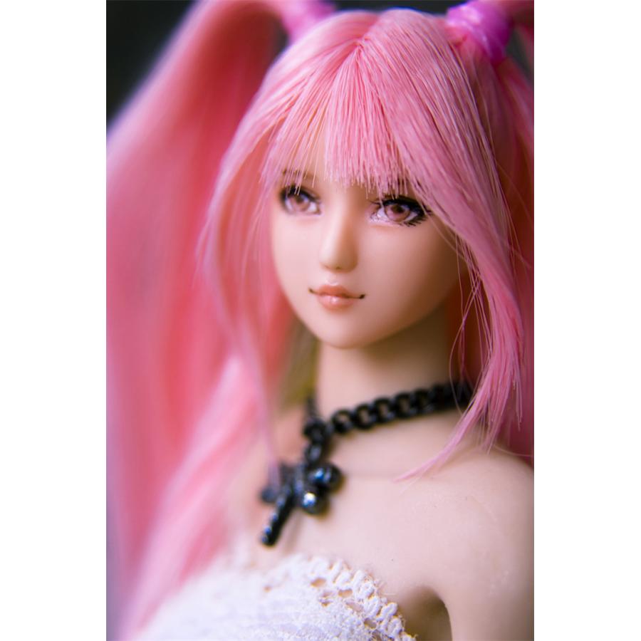 Osd 1 6 フィギュア ヘッド ピンク髪 少女 毛植え 塗装済み B07bgycpw9 Osd 通販 Yahoo ショッピング