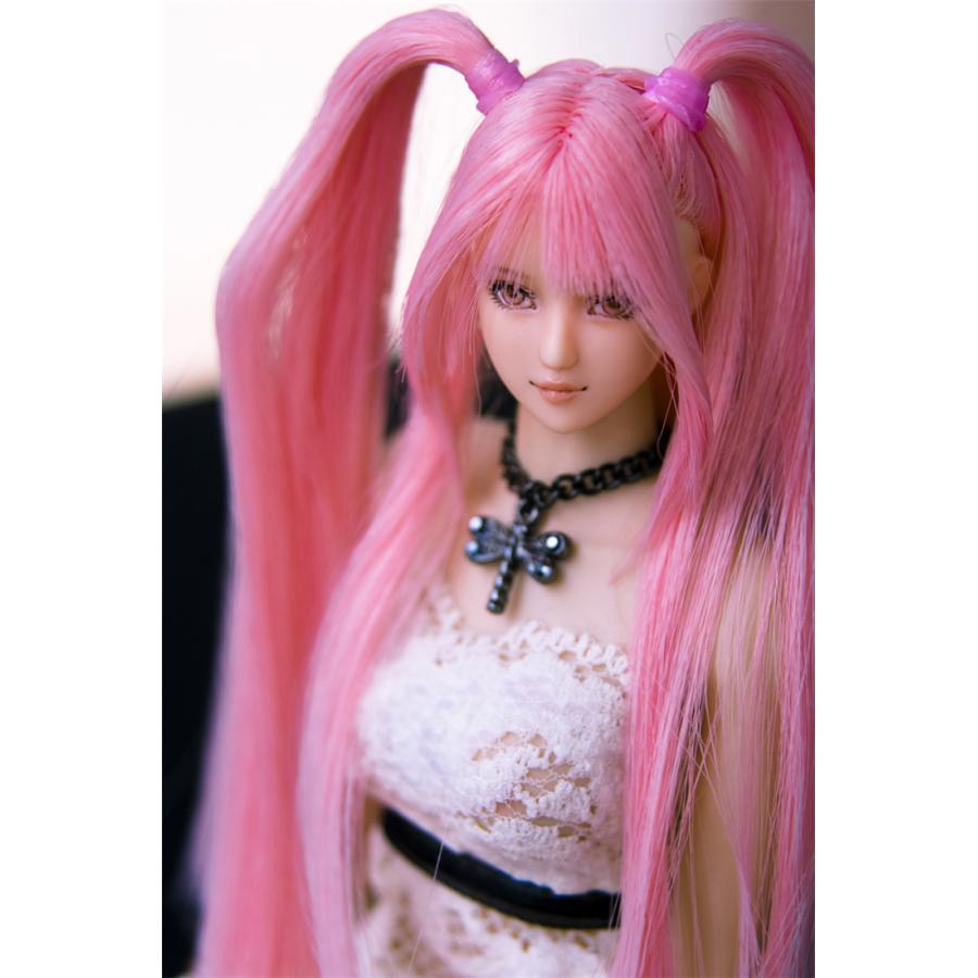 Osd 1 6 フィギュア ヘッド ピンク髪 少女 毛植え 塗装済み B07bgycpw9 Osd 通販 Yahoo ショッピング
