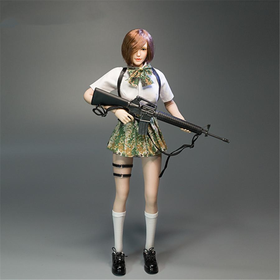 Cdtoys 1 6 フィギュア 用 素体 女性 服 スカート ベルト 靴 靴下 リボン パンツ T シャツ 迷彩 ユニフォーム 美少女 Jk 撮影 セット リアル Osd Cdtoys M015 Osd 通販 Yahoo ショッピング