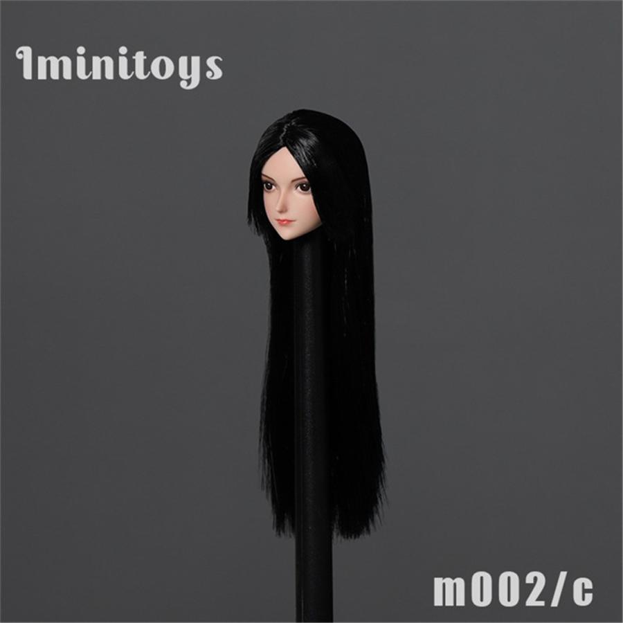 Iminitoys 1 6 フィギュア ヘッド 女性 頭 アニメ 可愛い 白肌 普通肌 美人 植毛 アクセサリー Osd Iminitoys M002 Osd 通販 Yahoo ショッピング