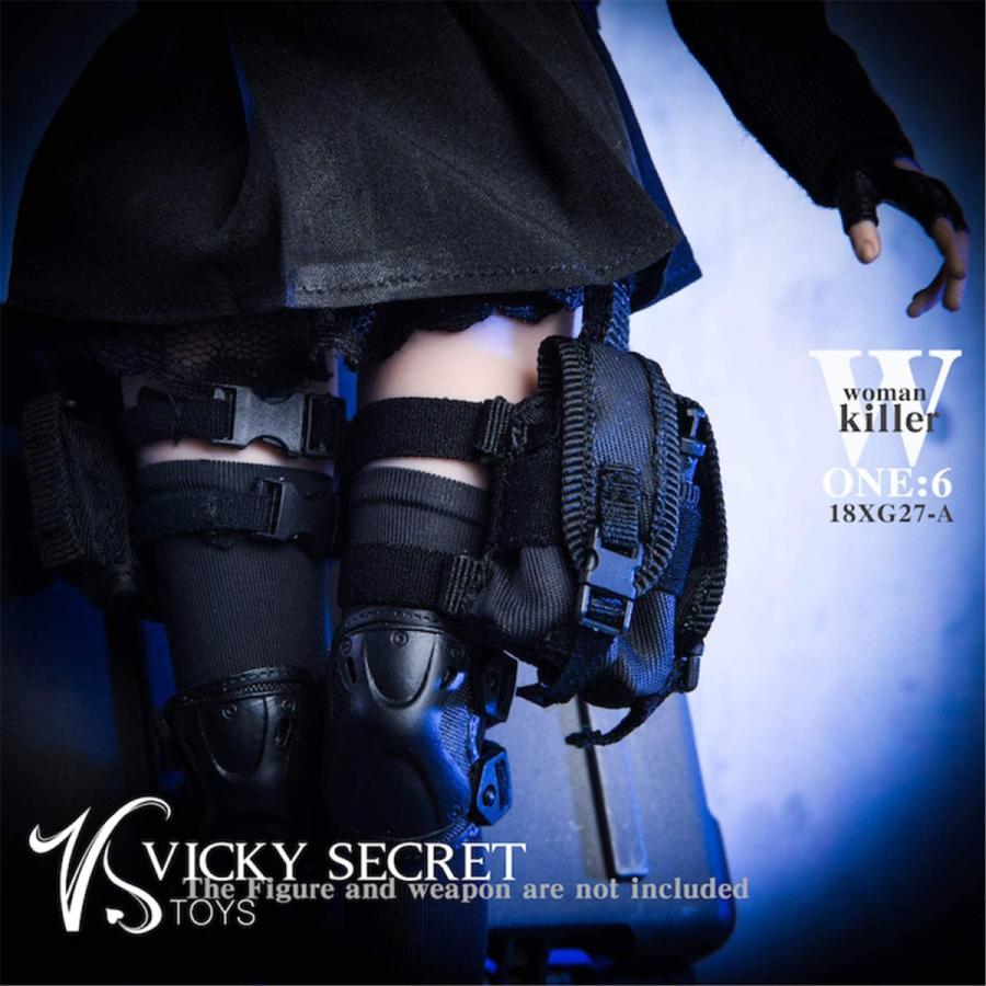Vstoys 1 6 フィギュア 素体 女性 戦士 軍人 キラー 殺し屋 アサシン マスク 服 ベルト ホルスター ストキング 道具 カバン 靴 セット Osd Vs 18xg27a Osd 通販 Yahoo ショッピング