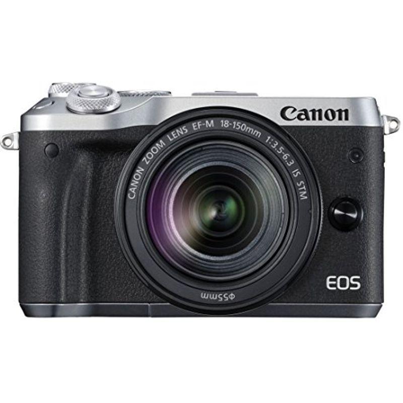 【待望★】 Canon ミラーレス一眼カメラ EOS M6 レンズキット(シルバー) EF-M18-150mm F3.5-6.3 IS EO その他キッチン家電
