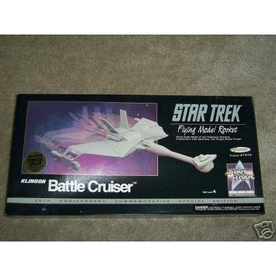 スタートレックFlyingモデルRocket Klingon Battle Cruiser 手品
